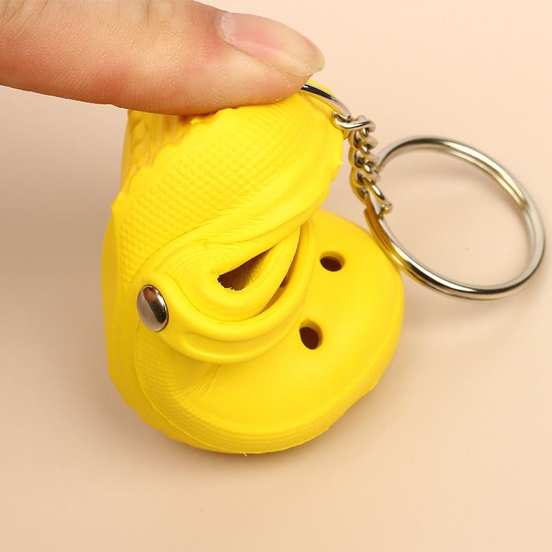 Wholesale Mini Slippers Cute Keychain
